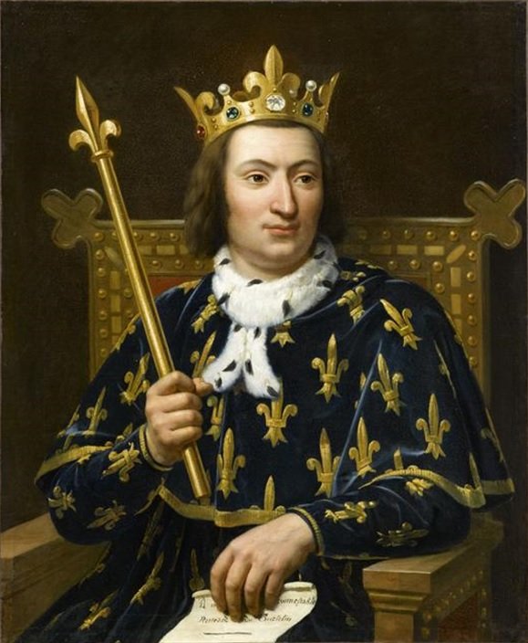 Portrait de Charles V, roi de France, par François-Louis Dejuinne