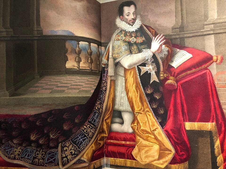 Portrait d'Henri III en robe de l'ordre du Saint-Esprit