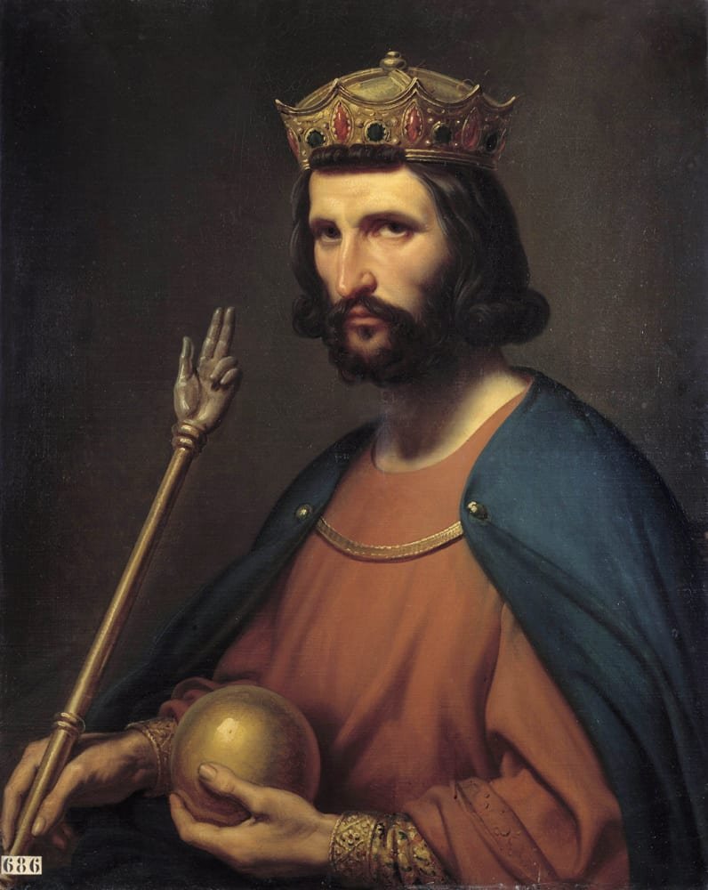 Portrait d'Hugues Capet, par Charles de Steuben