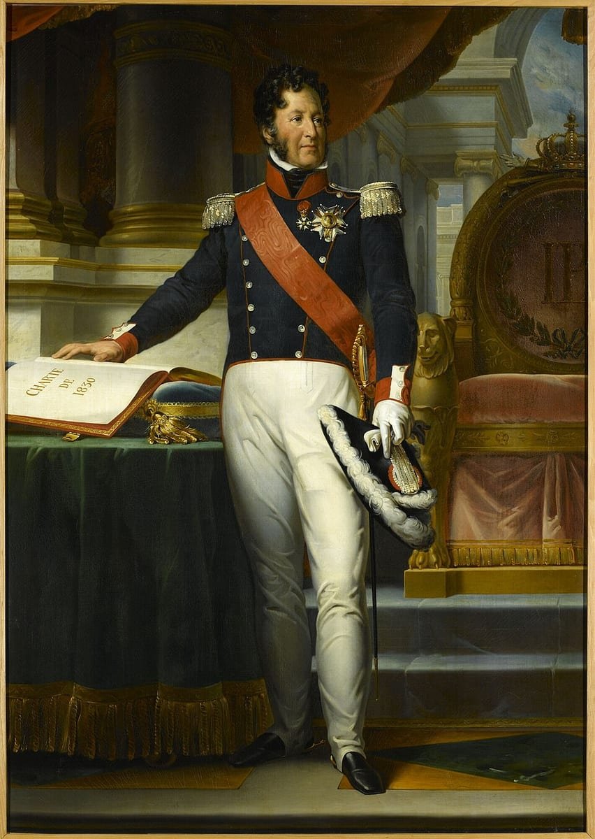 Portrait de Louis-Philippe Ier, roi des Français, par François Gérard