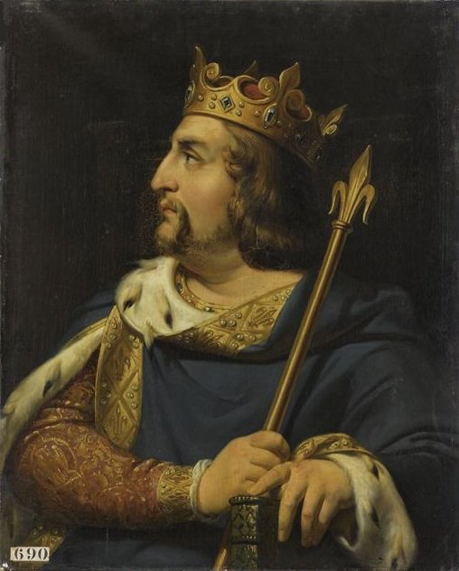 Portrait de Louis VI le Gros, par Merry-Joseph Blondel