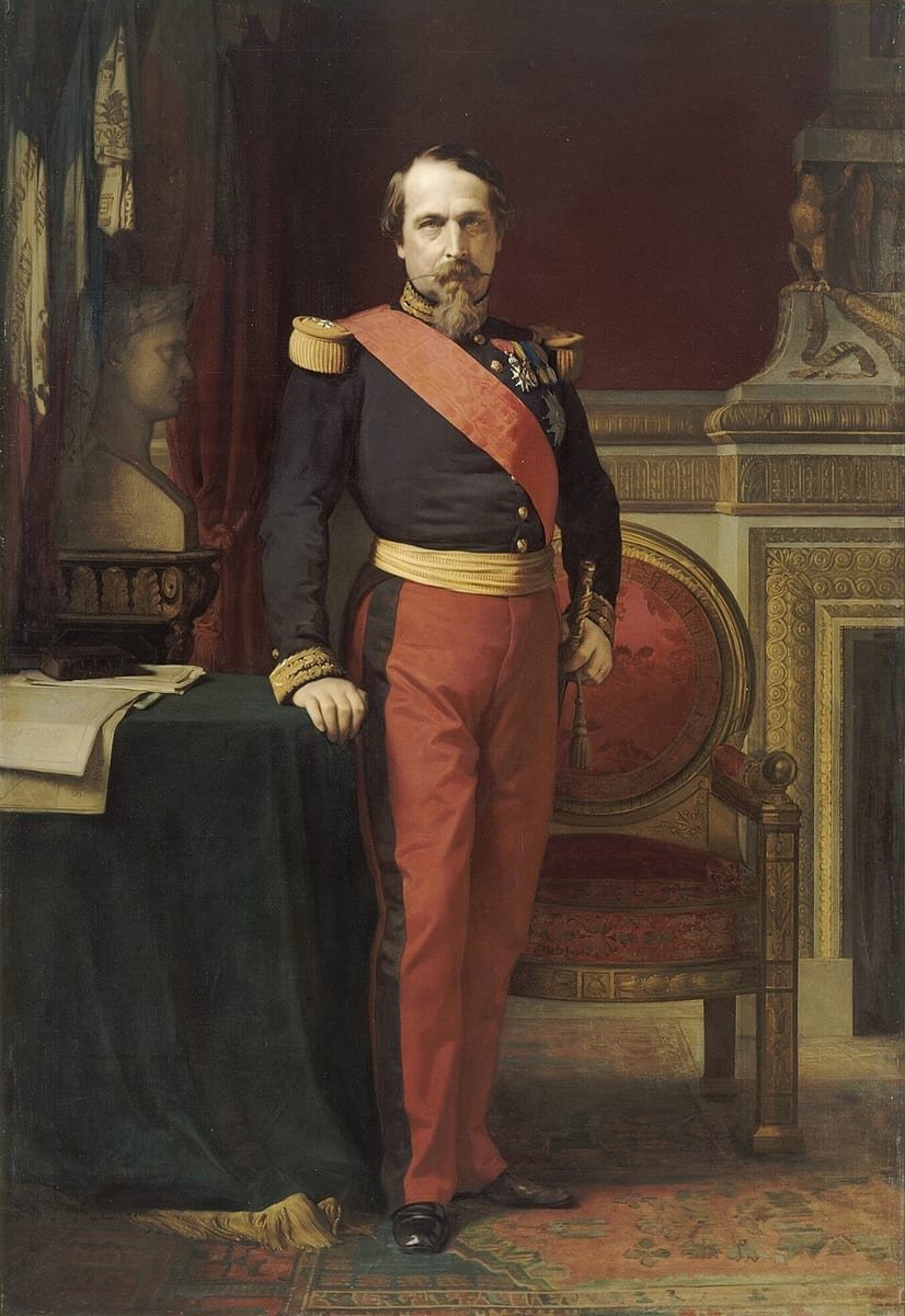 Portrait de Napoléon III, par Hippolyte Flandrin