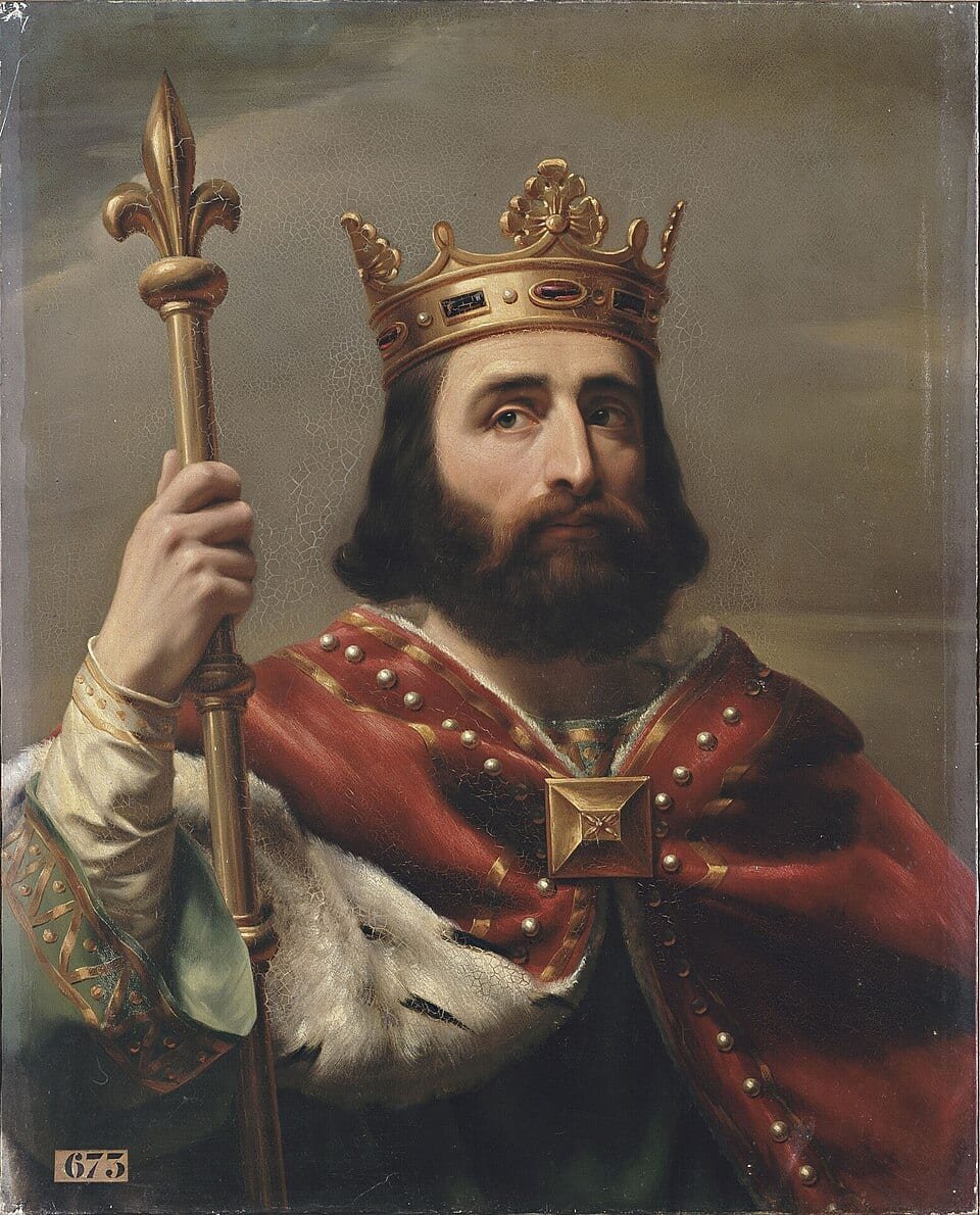 Portrait de Pépin le Bref, par Louis-Félix Amiel